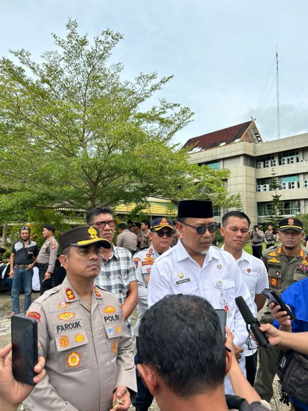 Aksi BBM Kondusif, Ketua IWO Riau Apresiasi Pejuang Aspirasi dan Kapolres Inhil