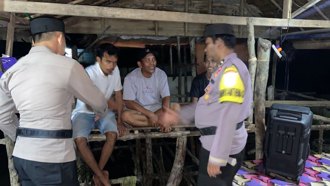 Polsek Tanah Merah Gelar KRYD Malam Hari, Antisipasi Premanisme dan Balap Liar