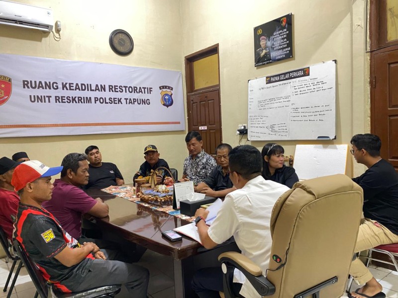 Kanit Reskrim Polsek Tapung Tegaskan Komitmen Keterbukaan dan Kemitraan dengan Media