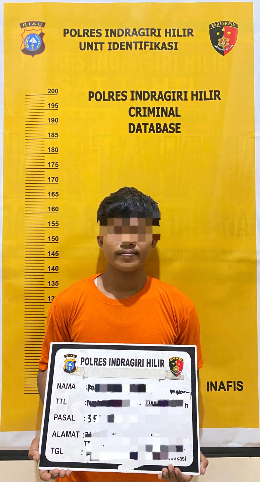 Hanya Dua Hari Buron, Pelaku Penganiayaan Brutal di Tembilahan Diciduk Polisi