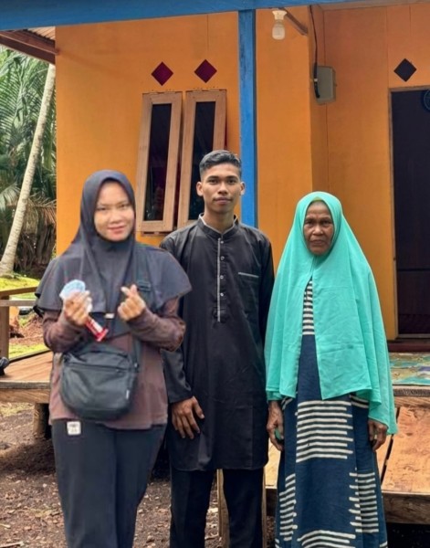 Gerakan Sunyi yang Menggugah, Kreator Mandah Bedah Rumah Janda Miskin