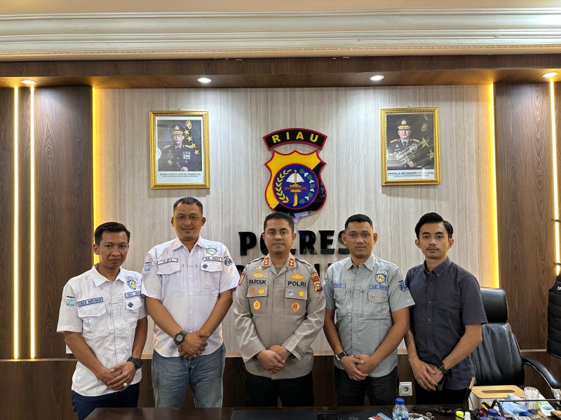 Silaturahmi Bersama Kapolres Inhil, IMI Siapkan Kejuaraan Dragbike Kapolres Cup 2025