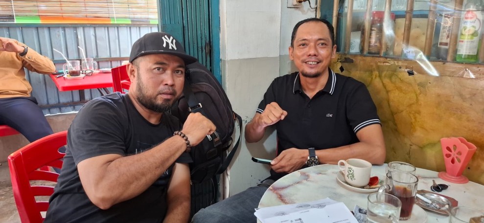 Satintelkam Polres Indragiri Hilir dan Ketua IWO Riau Jalin Silaturahmi Perkuat Sinergitas Pers-Polisi