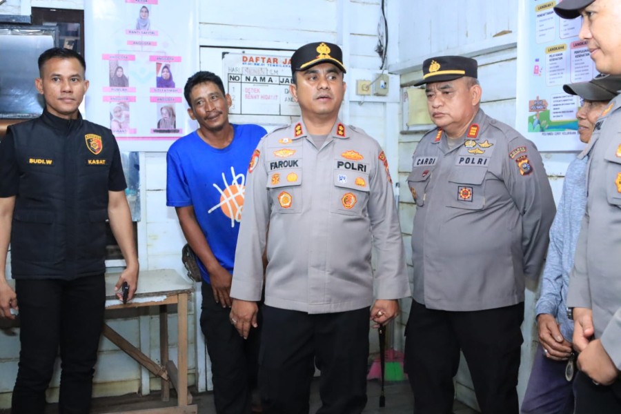 Kapolres Inhil Ajak Warga Aktif Jaga Lingkungan Lewat Program Green Satkamling