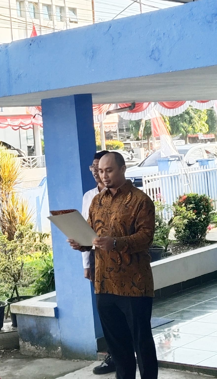 Pelindo Tembilahan Gelar Upacara HUT ke-80 RI, Tekankan Semangat Nasionalisme dan Inovasi Pelayanan