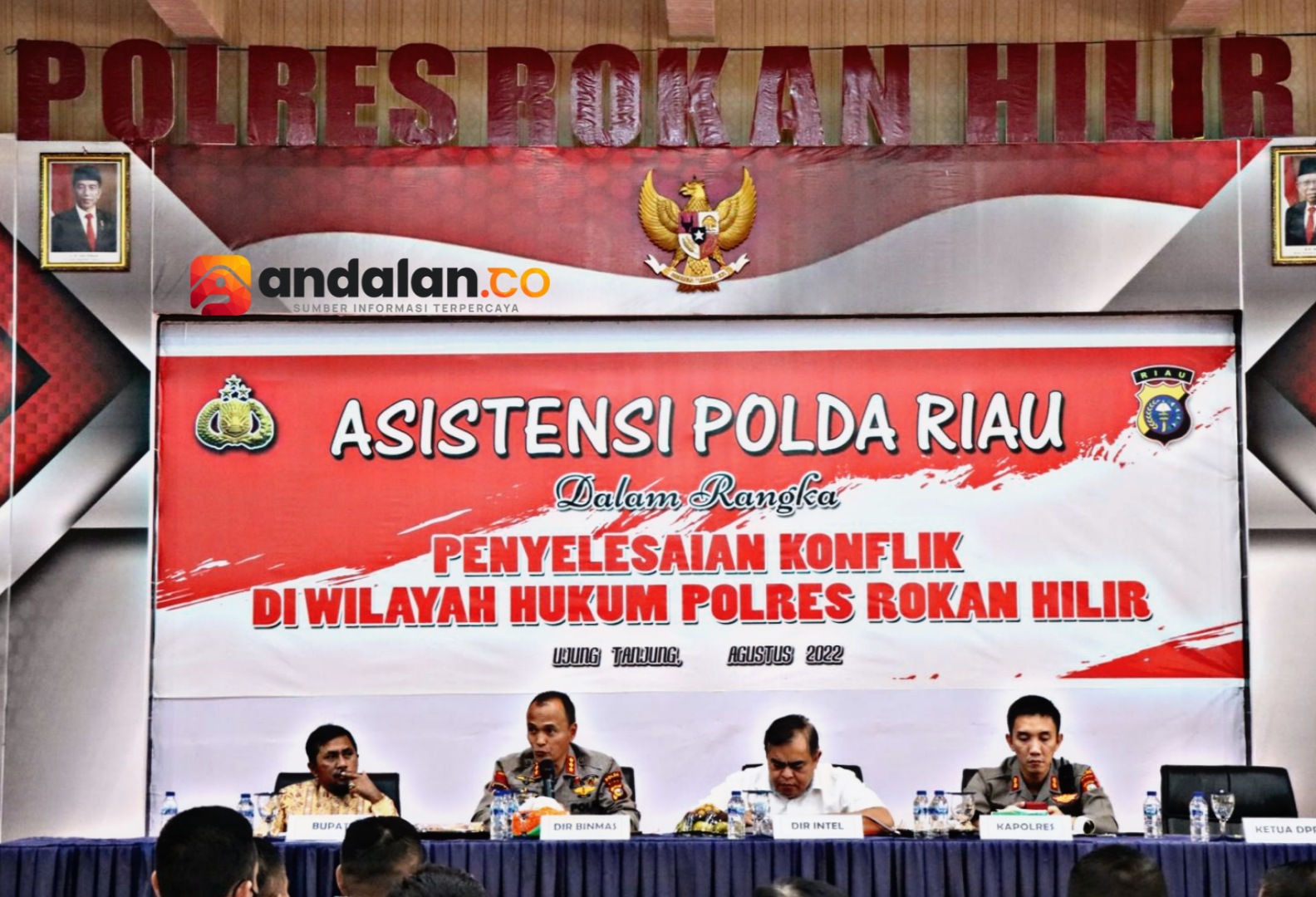 Perbatasan Wilayah Menjadi Potensi Konflik Sosial di Rohil, Masyarakat 'VS' Perusahaan Masih Mendominasi