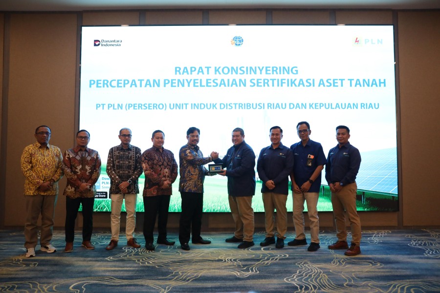Perkuat Sinergi Antar Lembaga, PLN UID Riau dan Kepri Gelar Konsinyering dengan BPN Kepulauan Riau Terkait Sertifikasi Aset Ketenagalistrikan