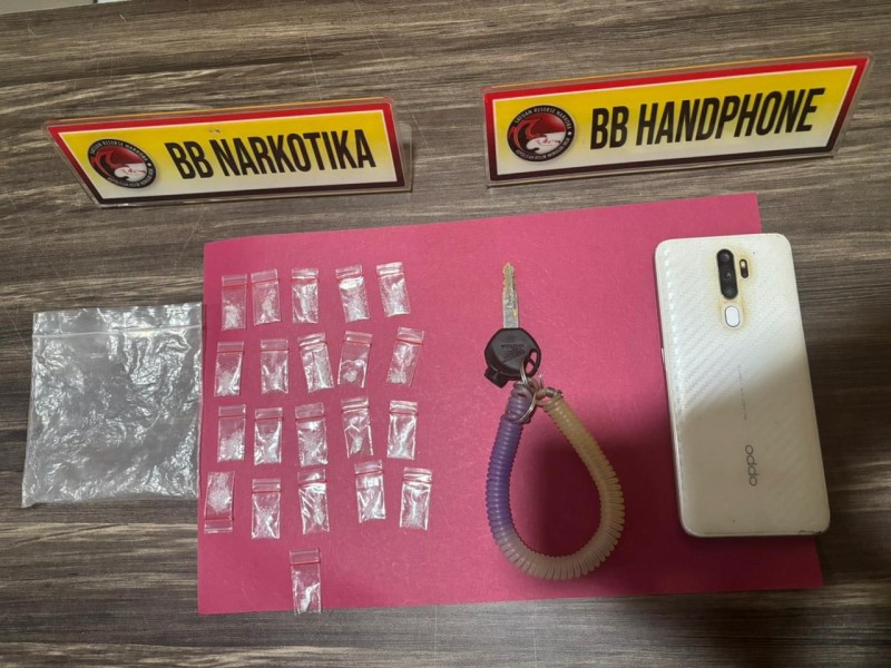 Polres Inhil Ungkap Kasus Peredaran Narkotika, Dua Pengedar Diamankan Bersama Barang Bukti Shabu 5,43 Gram