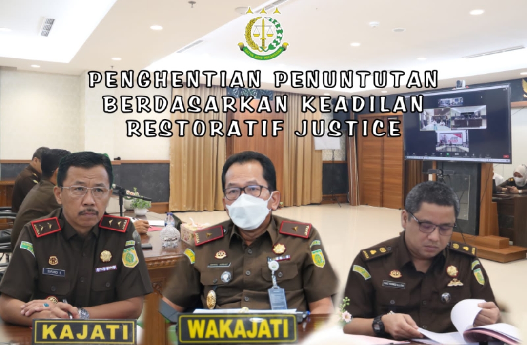 Rertorative Justice, Kejati Riau Hentikan 2 Perkara Pencuri dan Penadah HP