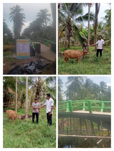 Pemerintah Desa Griya Mukti Jaya Bantah Tuduhan Soal Program Ketahanan Pangan dan Pembangunan Jembatan