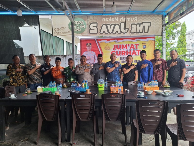 Polres Inhil Gelar Jum’at Curhat Bersama FKUB, Bahas Upaya Perkuat Toleransi Antar Umat Beragama