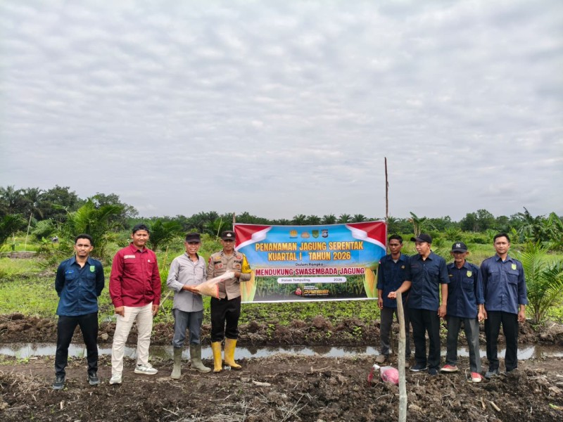 Dari Tempuling untuk Negeri, Polsek dan Petani Bersinergi Wujudkan Swasembada Pangan 2026