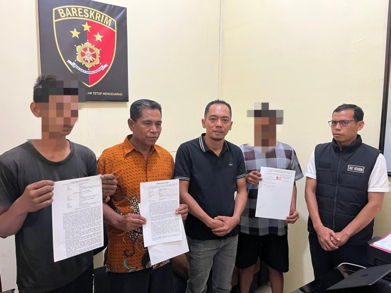 Polsek Tembilahan Hulu Selesaikan Kasus Pencurian Melalui Restorative Justice