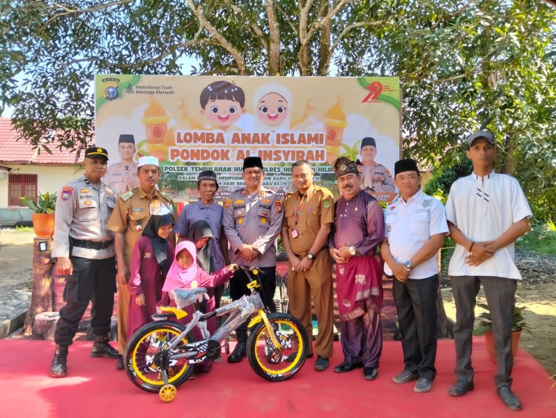 Polsek Tembilahan Hulu Gelar Lomba Islami: Ahmad Fayyadh Bersinar di Tengah 57 Peserta