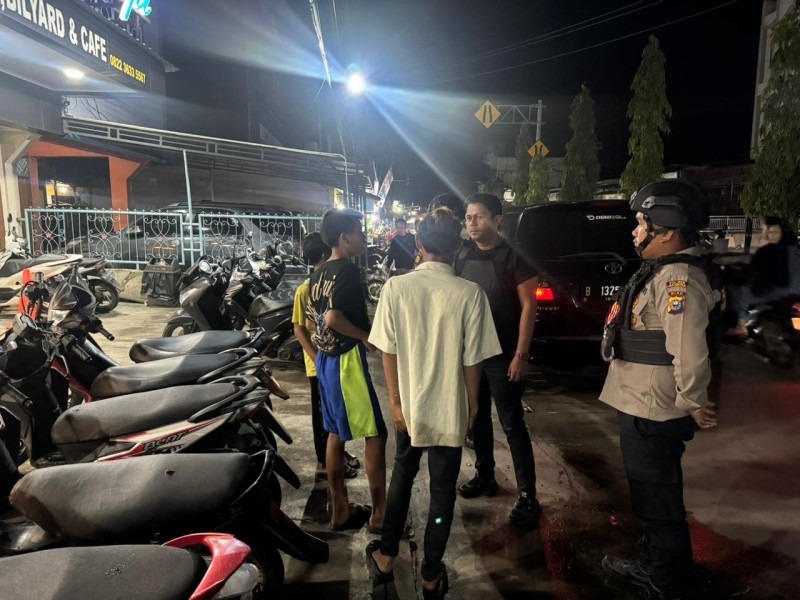 Tim Raga Polres Inhil Polda Riau Rutin Melaksanakan Patroli