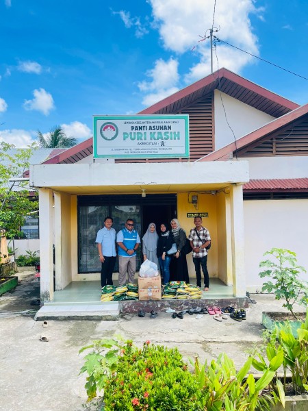 Peduli Anak Yatim Piatu,Manajer PLN Nusantara Power Services Tembilahan Kunjungi Panti Asuhan Puri Kasih