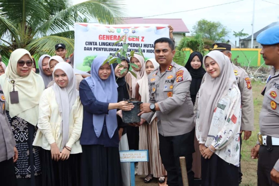 Kapolres Inhil Gaungkan Program Strategis Kapolda Riau: Dari Anti Geng hingga Pelestarian Lingkungan