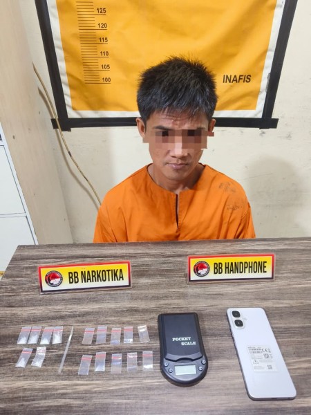 Bukti Nyata Komitmen Polres Inhil, Peredaran Sabu di Enok Berhasil Diungkap