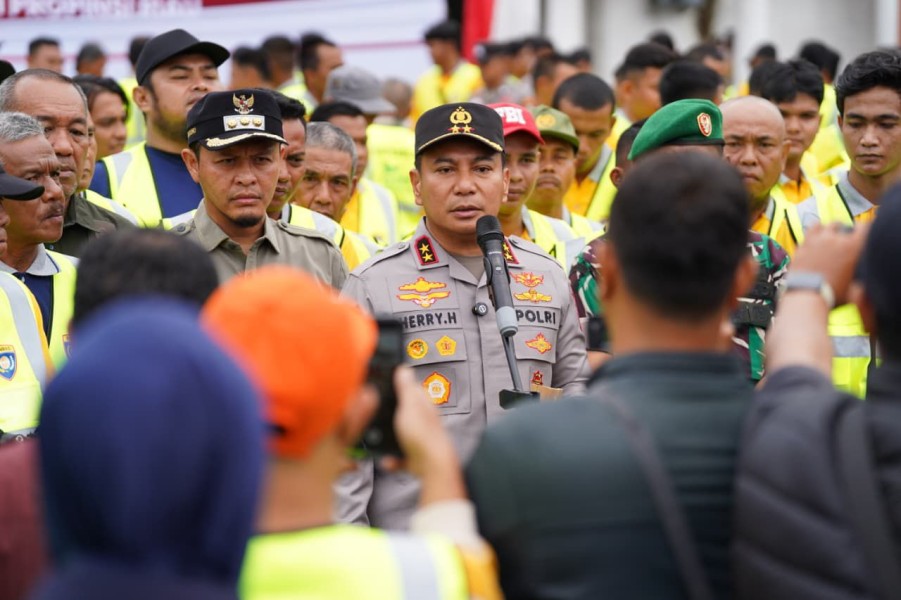 Kapolda Riau Luncurkan Green Satkamling, Sinergi Keamanan dan Lingkungan