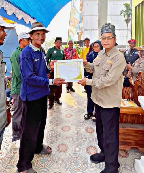 Poktan Mekar Subur Inhil Berhasil Tingkatkan Hasil Panen