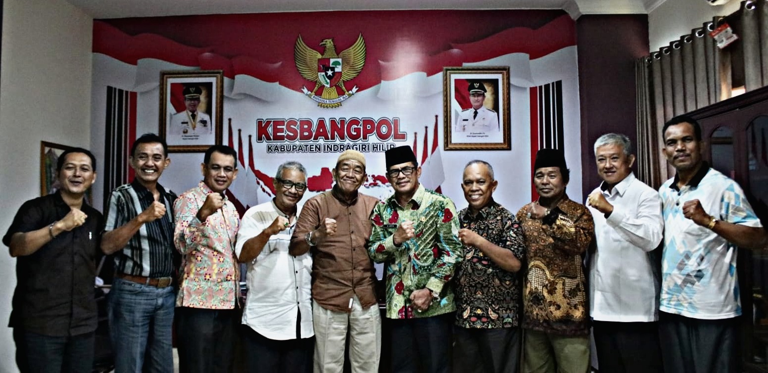 Kesbangpol Inhil Gelar Rapat Bersama FPK Inhil, Antisipasi Isu Pemecah Belah Persatuan