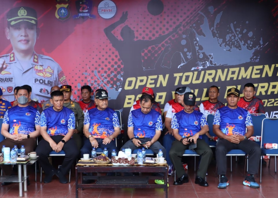 Turnamen Bola Voli Kapolres Inhil Cup Tahun 2022 Diikuti 51 Tim  Turnamen Bola Voli Kapolres Inhil Cup Tahun 2022 Resmi Dibuka
