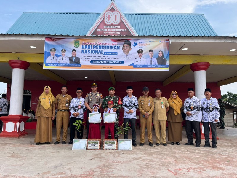 Melalui Kapolsek Kateman Kapolda Riau Apresiasi Da’i Cilik Green Policing, Tanamkan Cinta Lingkungan Sejak Dini